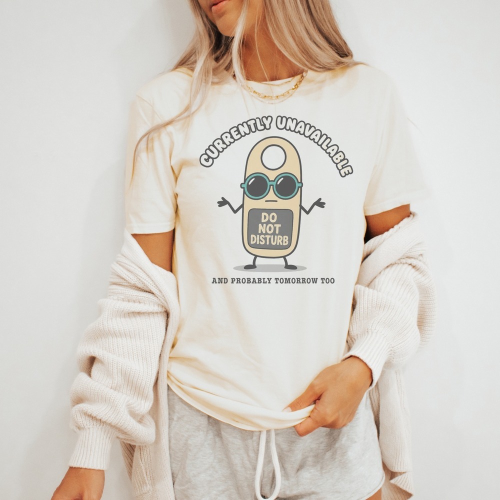Do Not Disturb Novelty Graphic Tee